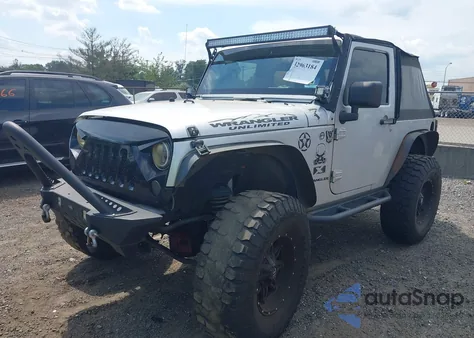 2008 Jeep Wrangler X из США, поврежденный, VIN 1J4FA24168L509777